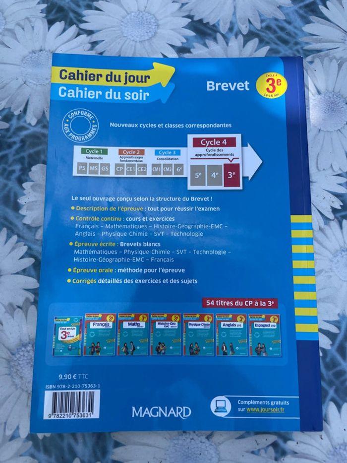 cahier révision brevet 3e - photo numéro 2