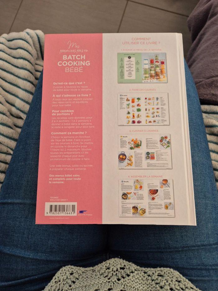 Livre mes premiers pas en batch cooking bébé - photo numéro 2