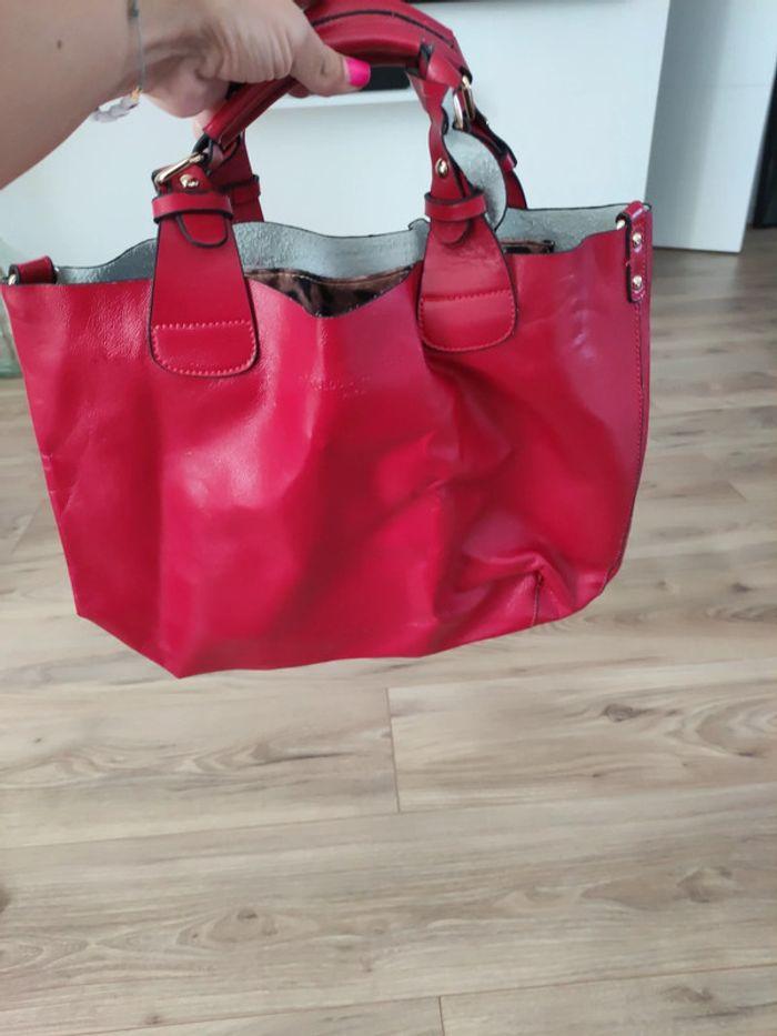 Sac rouge jean louis scherrer - photo numéro 8