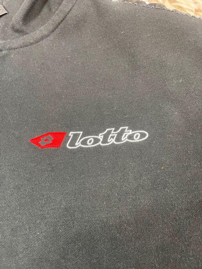 Veste lotto paris rolex master tennis vintage noir taille S - photo numéro 4