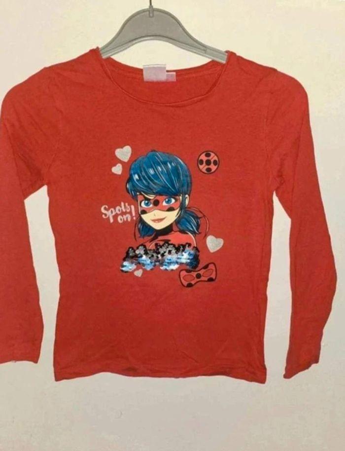 Tee  shirt  miraculous ladybug - photo numéro 1