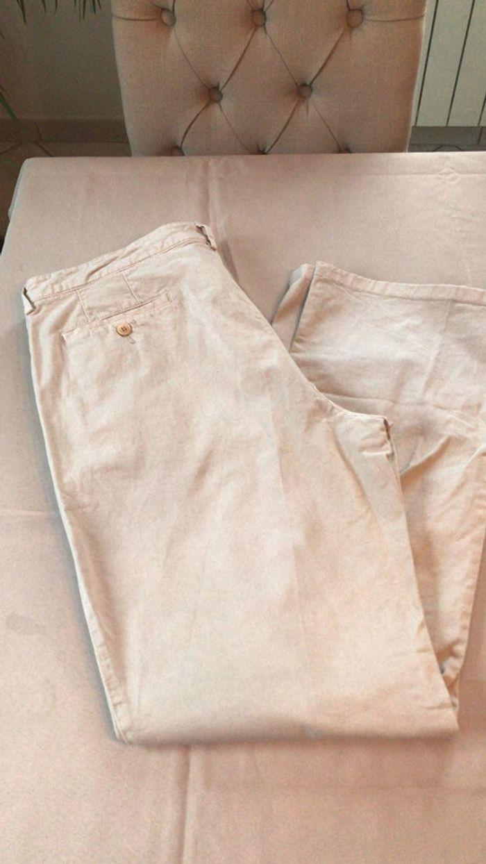 Pantalon beige Wesley taille 52 - photo numéro 1