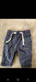 Pantalon cargo bleu