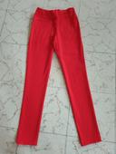 Jegging rouge