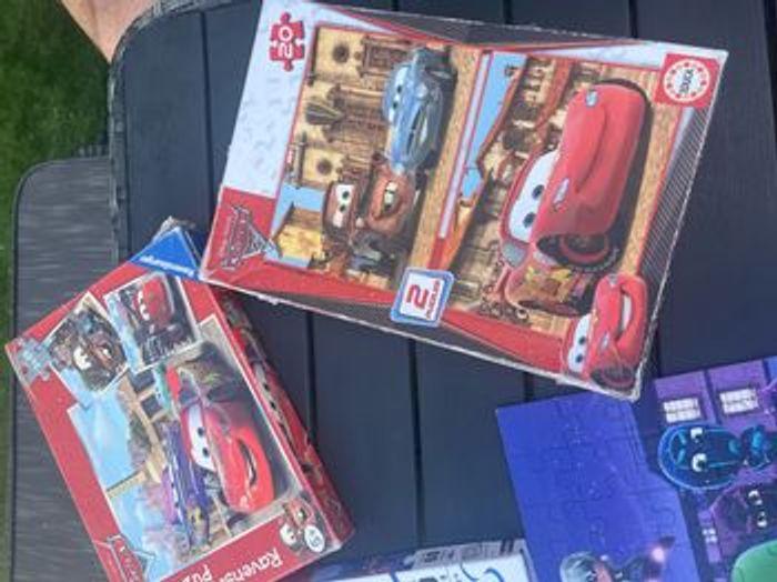 Lot de puzzles cars et pyjamasques - photo numéro 3