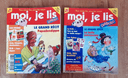 2 livres "moi je lis"