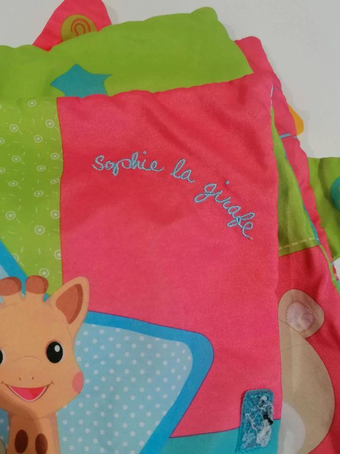 Livre tissu bébé Sophie la girafe 👶 - photo numéro 4