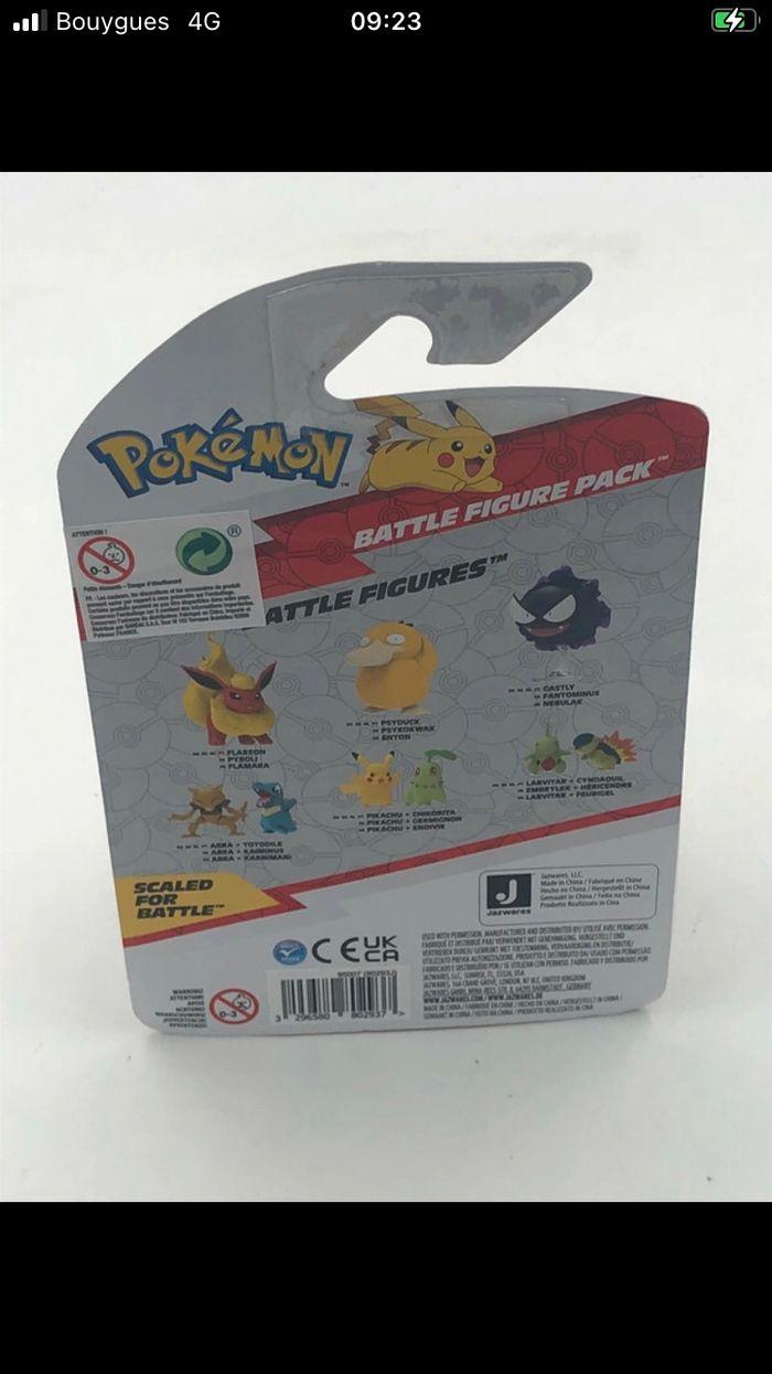 Figurine Pokémon Battle figure pack Fantominus Bandai neuf - photo numéro 2