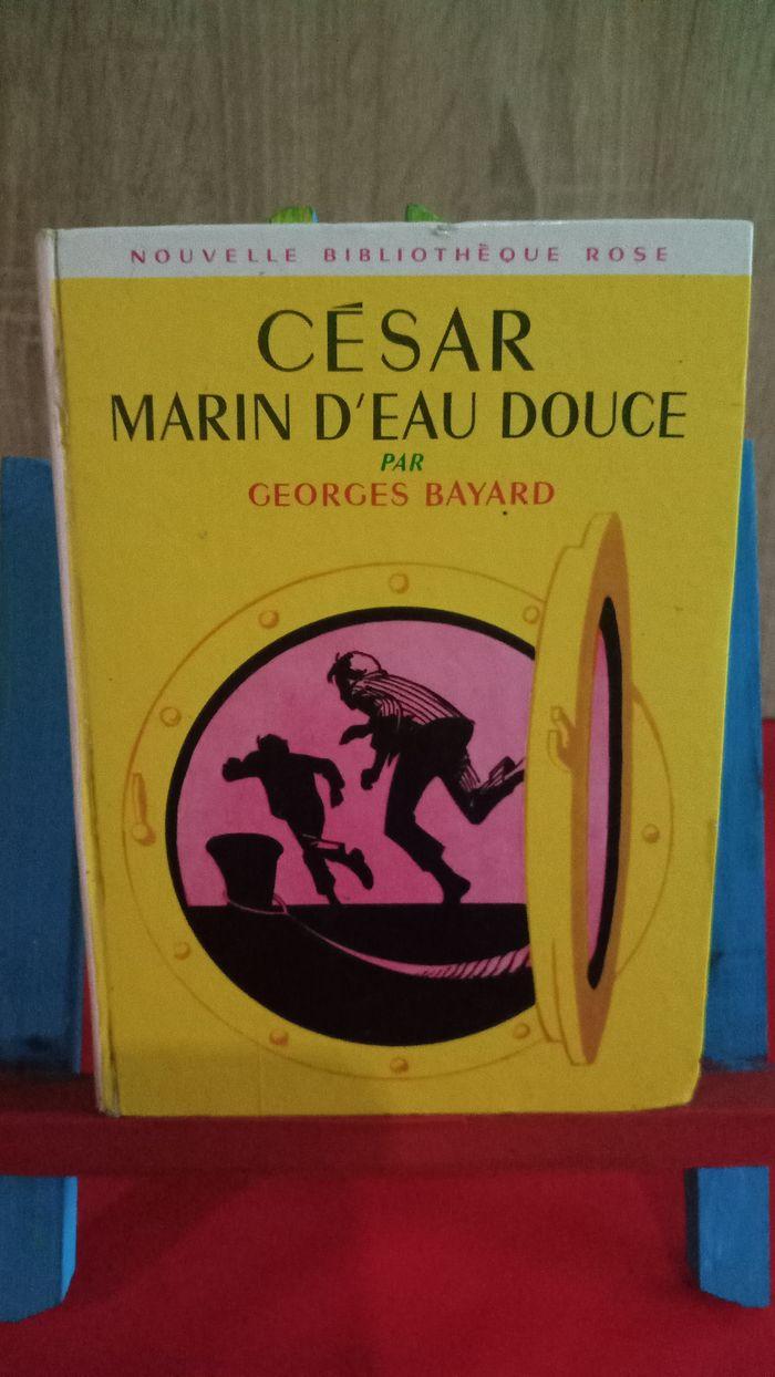 César marin d'eau douce, 1965, n° 181, bibliothèque rose - photo numéro 1