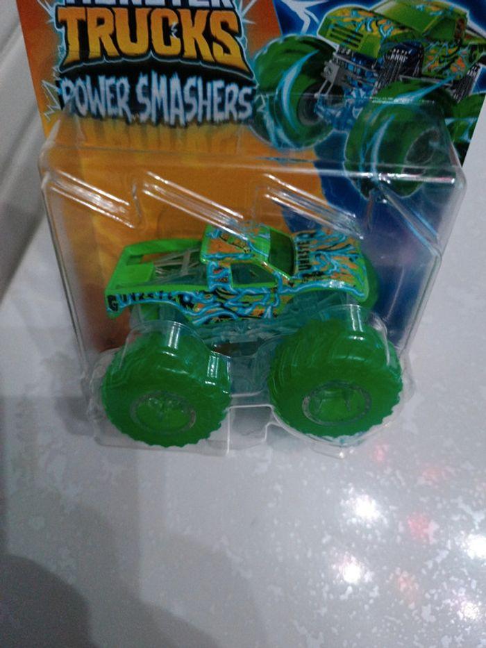 Monster truck hot Wheels power smashers neuf 1/64 Gunkster - photo numéro 2