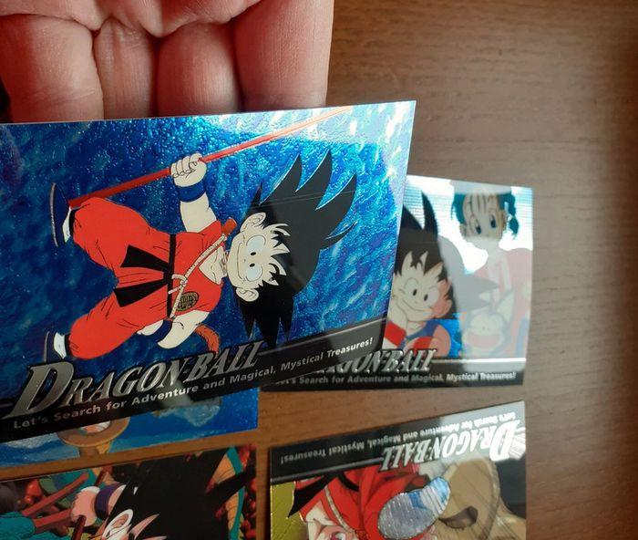 Lot 6 prismes sp trading card db cartes dbz - photo numéro 3