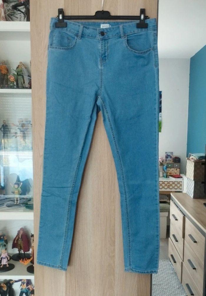 Jean skinny bleu neuf Kiabi - Taille XXL 44