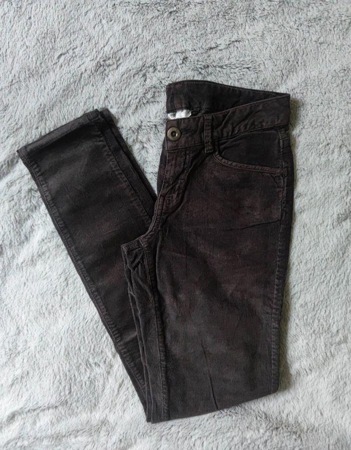 Pantalon en velours côtelé taille S/36 - photo numéro 1