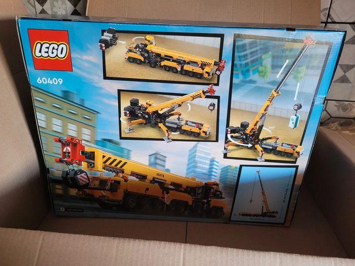 La grue de chantier mobile jaune lego city 60409 - photo numéro 4