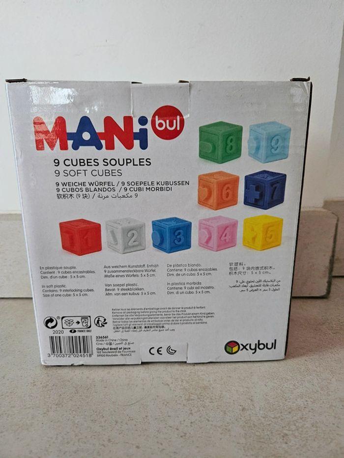 9 cubes sensoriels souples Oxybul avec emballage - photo numéro 6