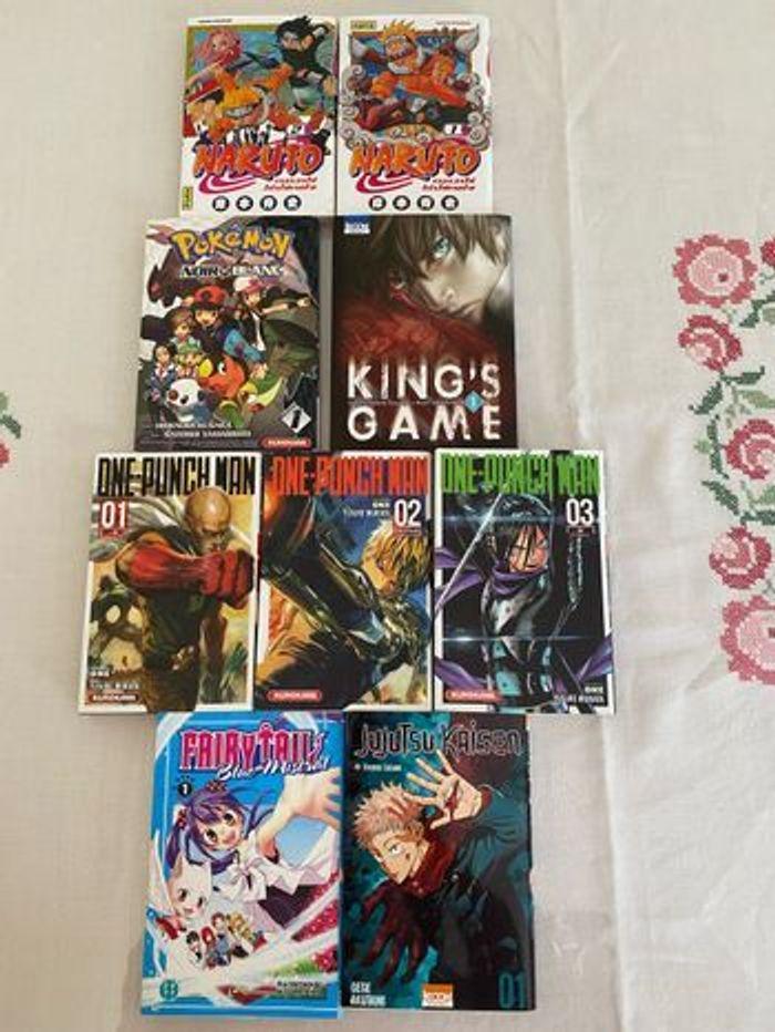 Lot de 9 livres Manga - photo numéro 2