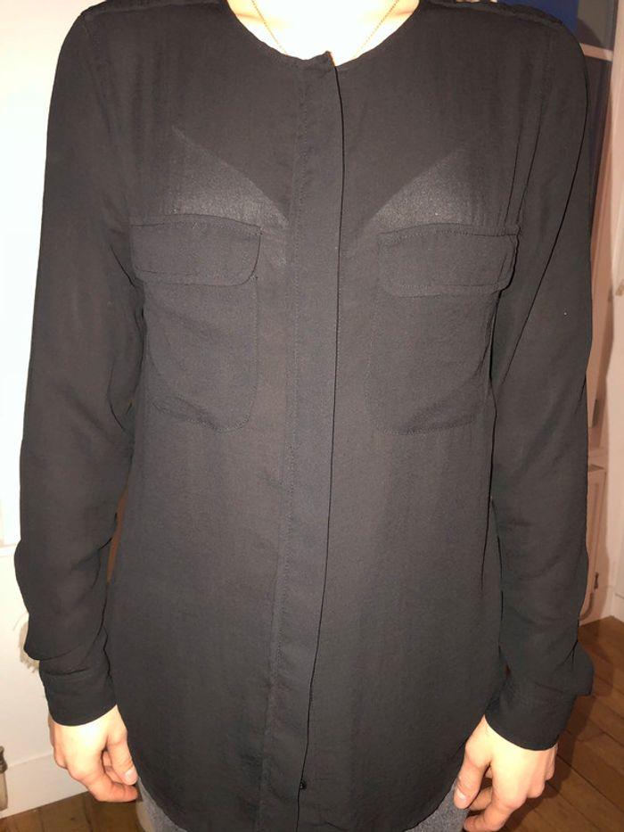 Chemise noire H&M - photo numéro 5