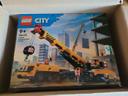 La grue de chantier mobile jaune lego city 60409