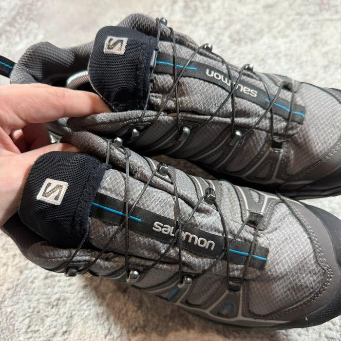 Salomon X Ultra Gore-Tex Grey & Blue & Black - photo numéro 10