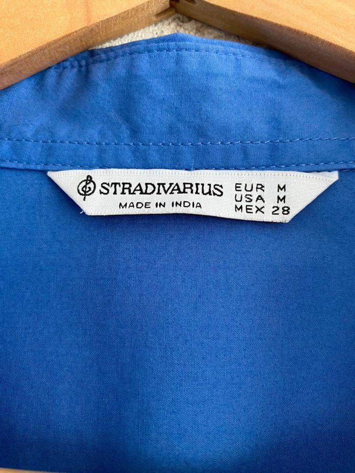 Chemise bleu vif STRADIVARIUS 38 neuve sans étiquette - photo numéro 8