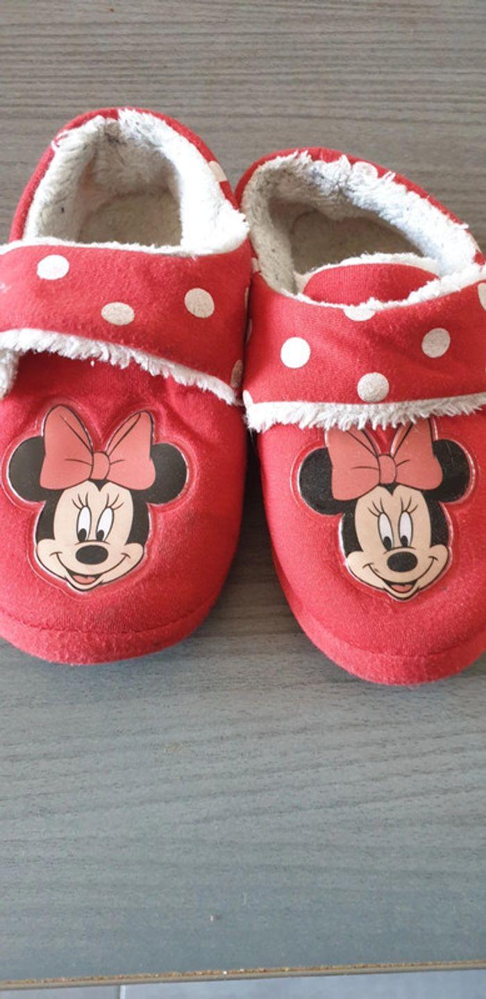 Chaussons chaud minnie disney taille 30 - photo numéro 7