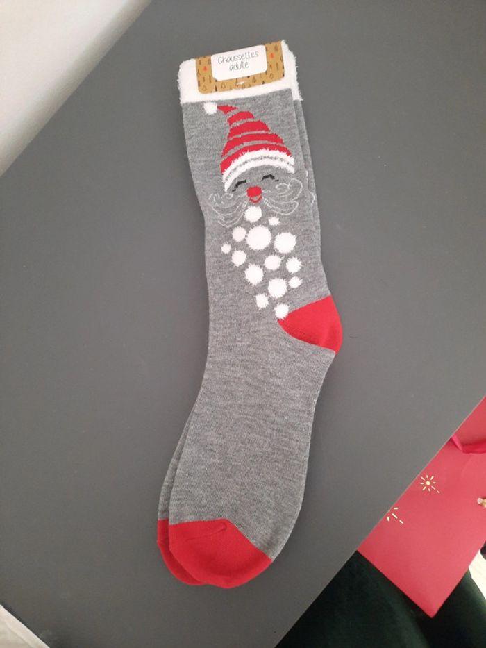 Chaussettes Noël adulte - photo numéro 1