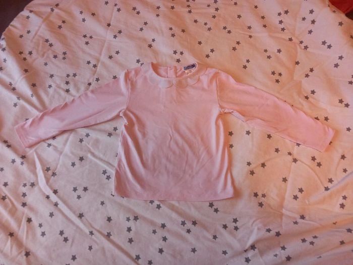 Tee-shirt manches longues rose anti-uv Jacadi 6ans - photo numéro 1