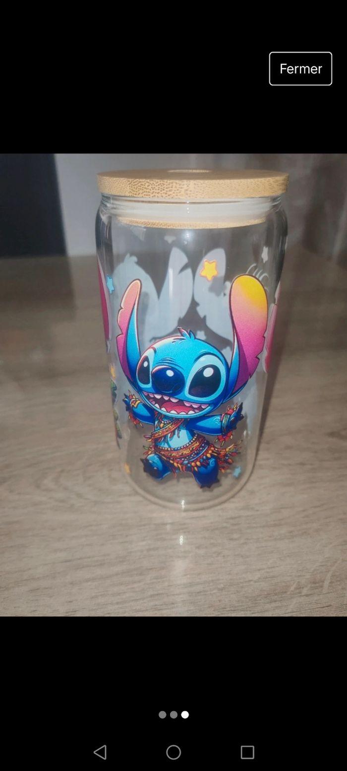 Verre Disney avec paille - photo numéro 2