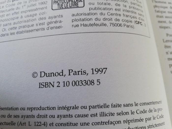 Livre psychologie de l'homme au travail neuf - photo numéro 6