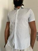 Chemise été homme manches courtes taille M