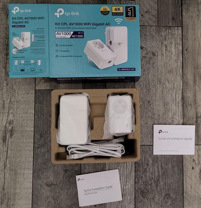 Kit cpl av1000 wifi gigabit ac - photo numéro 2