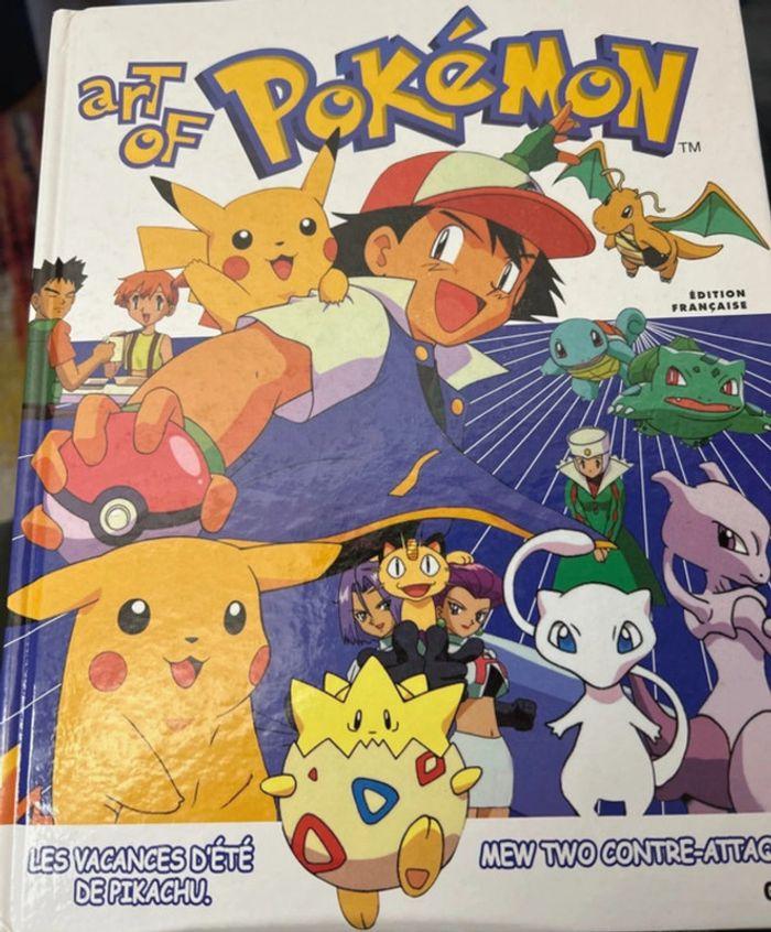 Livre rare Pokémon Art of Polemon - photo numéro 1