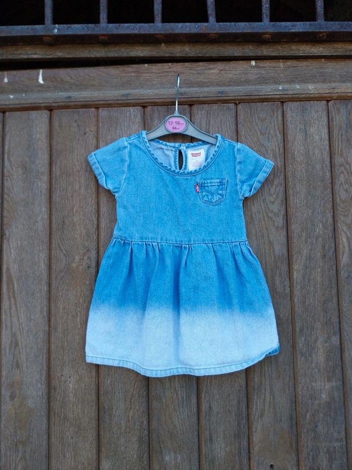 Robe levis bébé fille 18 mois - photo numéro 1