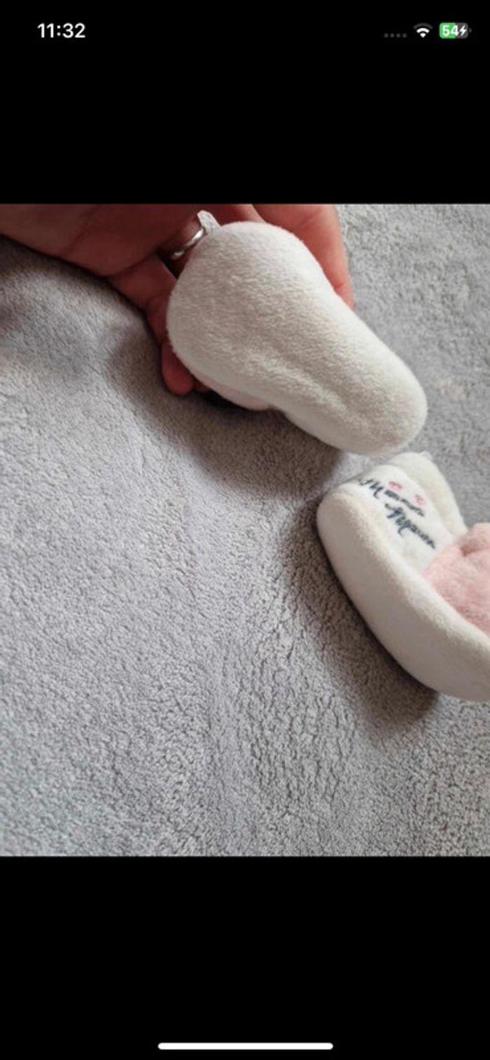 Chaussons bébé minnie - photo numéro 2