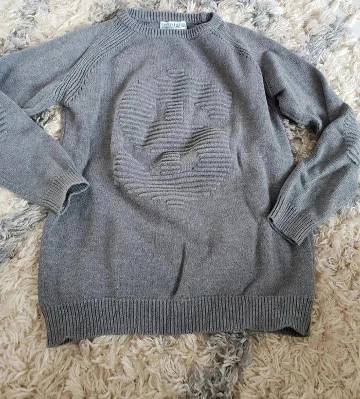 Joli pull gris 12 ans - photo numéro 1