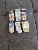 Lot chaussettes naissance 15-17