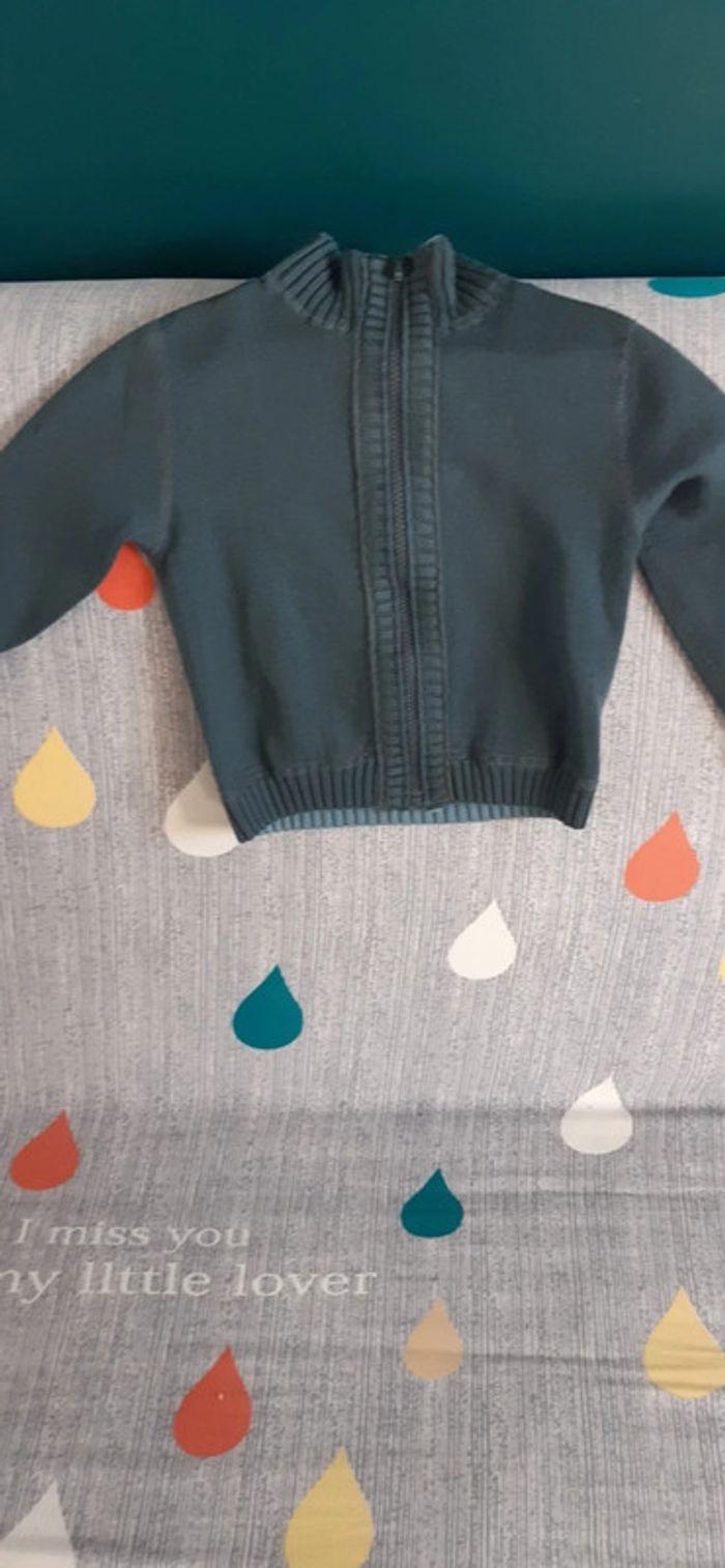 Veste gilet chaud petit bateau 3/4 ans - photo numéro 1