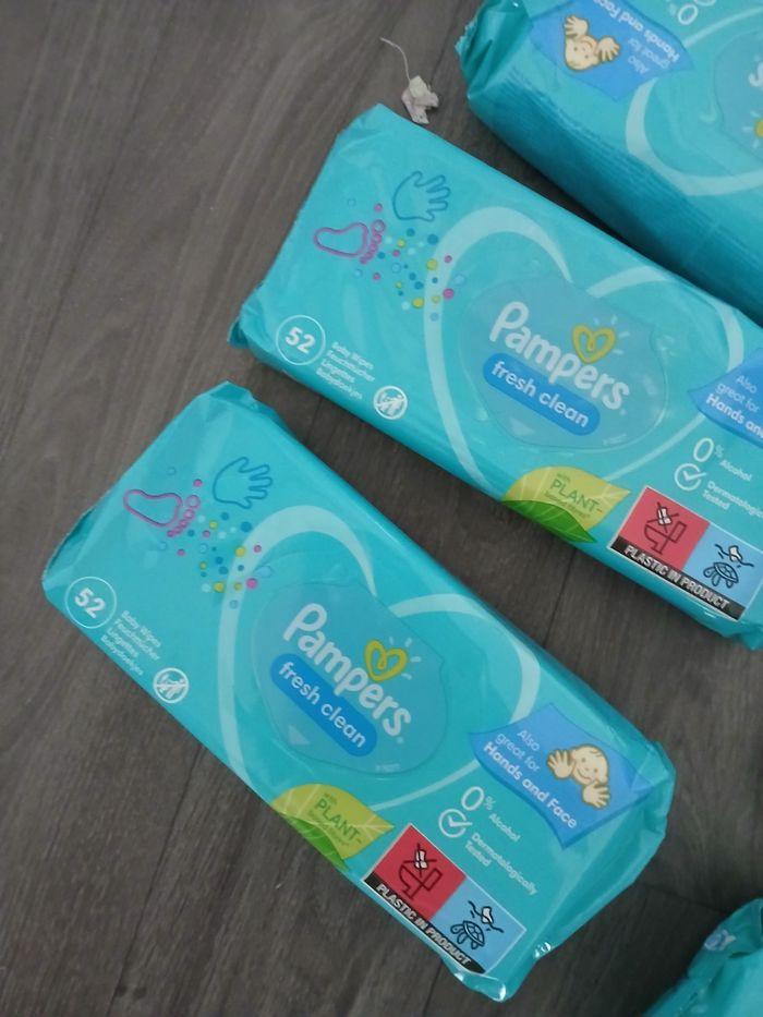 8 paquets de lingettes neuve pampers - photo numéro 2