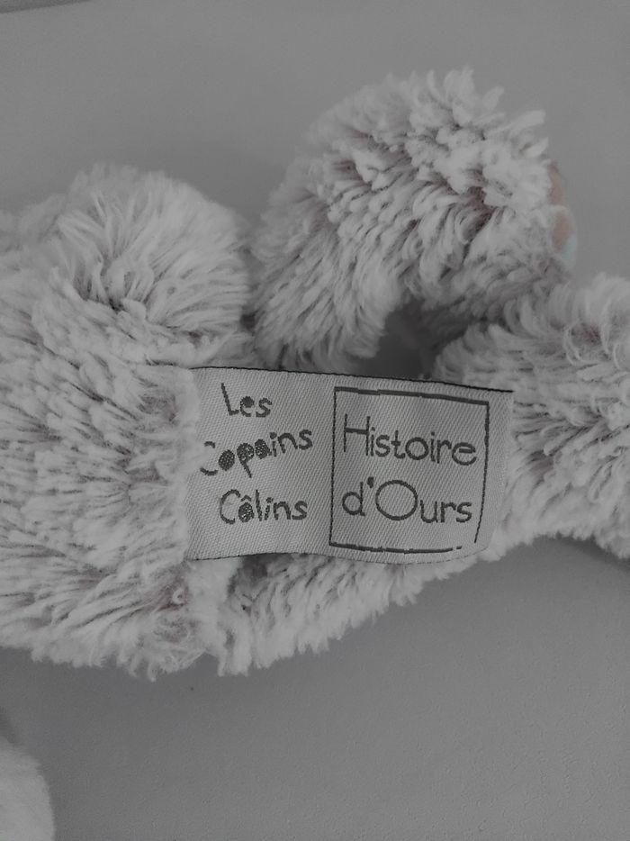 🐭 Doudou Souris Peluche Histoire d'Ours Copains Câlins - photo numéro 2