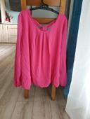 T-shirt manches longues roses taille L