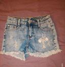 Short en jean 10 ans