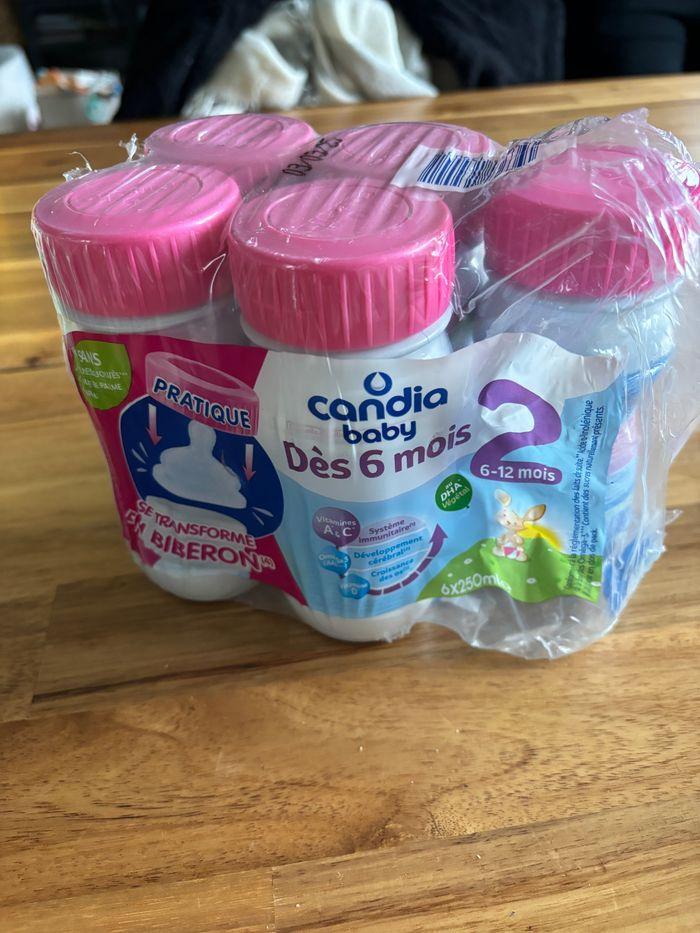 5 bouteilles candia baby des 6 mois 250ml - photo numéro 1