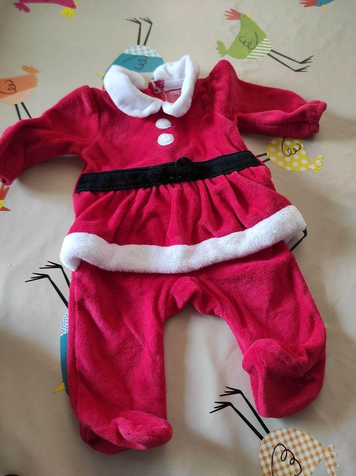 Pyjama Noël 56 cm 3 mois 🤶🎅🎄 - photo numéro 1