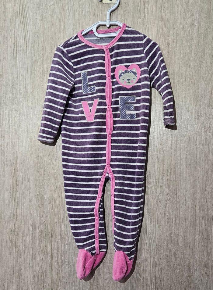 Lot de 7 Pyjamas velours 18 mois fille - photo numéro 9