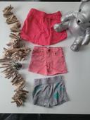 Lot de 3 shorts