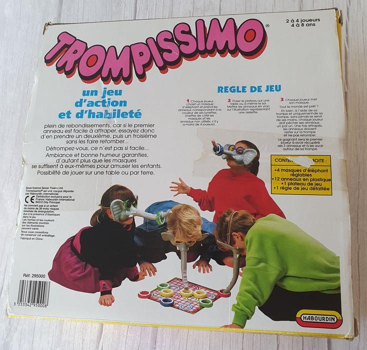 Jeu de société Enfant 4 ans et + - Trompissimo ! – Habourdin – Vintage 1992 - photo numéro 2