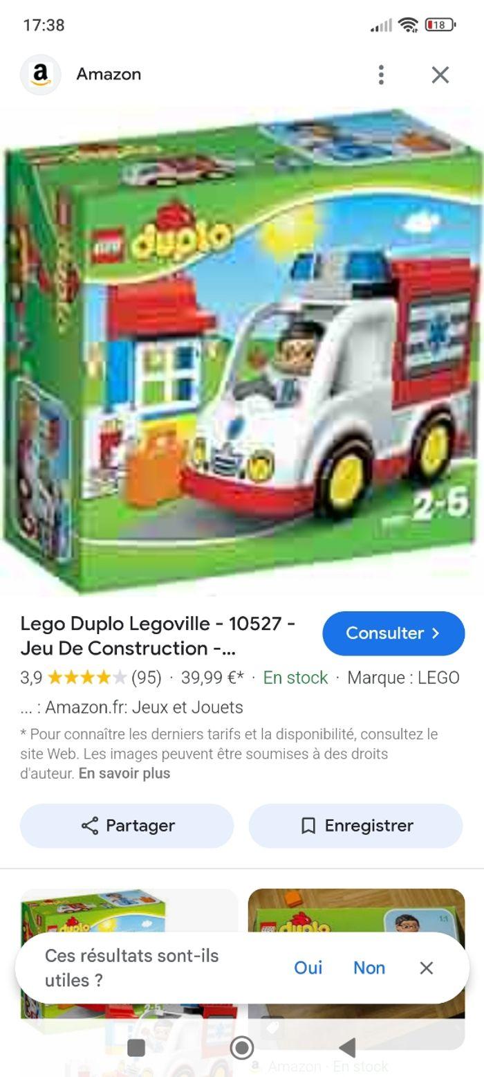 Duplo Lego ambulance - photo numéro 2