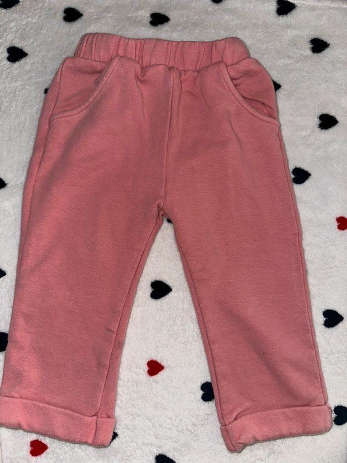 Lot 3 legging jogging 12mois fille - photo numéro 3