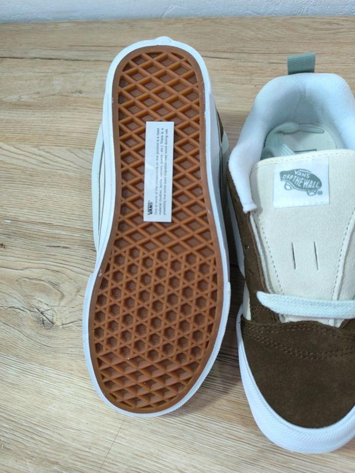 Baskets Vans knu old skool beige et marron pointure 37 neuves avec boîte - photo numéro 8