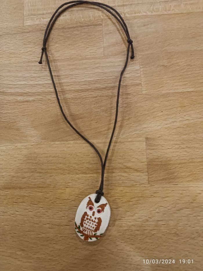 Collier Hibou - photo numéro 1